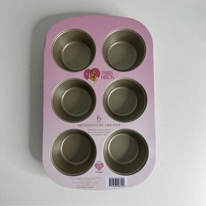 Paris Hilton Pink and Gold Muffin Pan